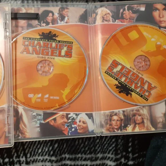 CHARLIE'S ANGELS COMPLETE 3 SEASON KATE JACKSON, JACLYN SMITH, CHERYL LADD DVD - Picture 9 of 16